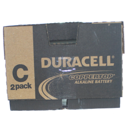 DURACELL 2PK C/8CT COPPERTOP