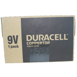 DURACELL 9V/12CT COPPERTOP