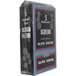 PIPE SCREEN SILVER 100ct