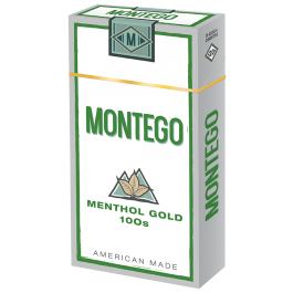 MONTEGO MENTHOL GOLD 100 BOX
