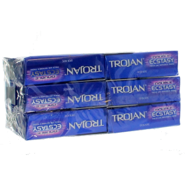 TROJAN 6/3ct DBL ECSTASY