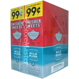 SWISHER SWEET CIG 2/99 WILD RUSH