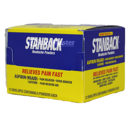 STANBACK 12/6ct REGULAR