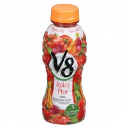 V8 BTL 120z HOT & SPICY