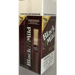 BLACK & MILD CIG 25ct 89C WINE