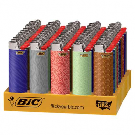 BIC LIGHTER 50ct GEOMETRICAL