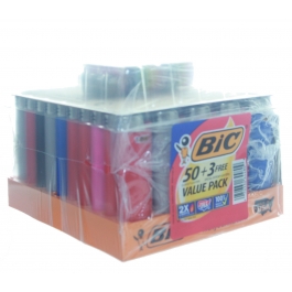 BIC LIGHTER 50+3 PLAIN