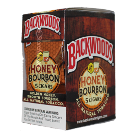 BACKWOODS CIG 5PK HONEY BOURBON