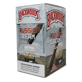 BACKWOODS CIG 5PK RUSSIAN CREAM