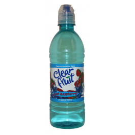 CLEAR FRUIT BTL 16.9oz RED RASPBERRY