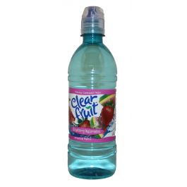 CLEAR FRUIT BTL 16.9oz STAWBERRY WATERMELON