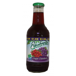 EVERFRESH BTL 24oz GRAPE CRANBERRY