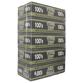 TUBE CUT TUBE 5PK 100 GOLD