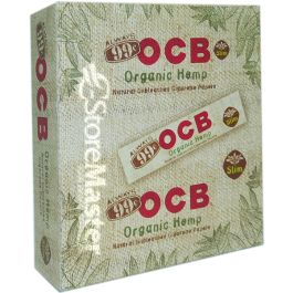 OCB ROLL PAPER 24ct SLIM ORGANIC HEMP