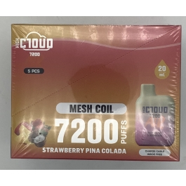 CLOUD AIR STRAWBERRY PINA COLADA 5CT/7200PUFF