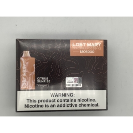 LOST MARY MO5000 5CT CITRUS SUNRISE