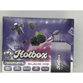 HOTBOX 5CT 7500 PUFFS BLACK ICE 