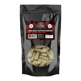 EARTH KRATOM 300CT CAPSULES RED HULU KAPUAS