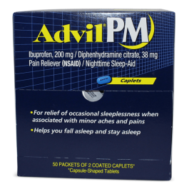 ADVIL 50/2pk PM CAPLET