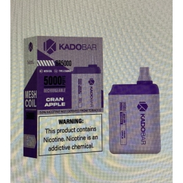 KADO BAR CRAN APPLE 5CT/5000PUFF