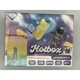 HOTBOX 5CT 7500 PUFFS WHITE GUMMY ICE 