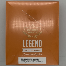 SWISHER SWEET CIG LEGEND 3/1.49 LEAF MANGO