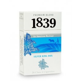 1839 SILVER KING BOX