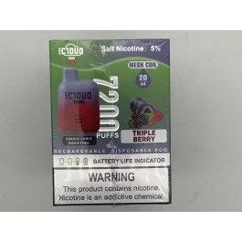 CLOUD AIR TRIPLE BERRY 5CT/7200PUFF
