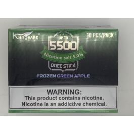 KANGVAPE 5500 FROZEN GREEN APPLE 10CT