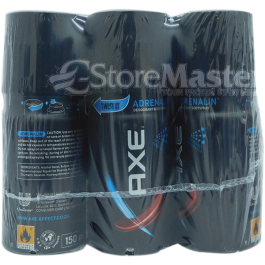AXE BODY SPRAY GOLD 150ML/6CT