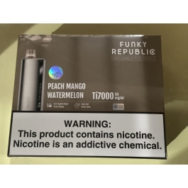 FUNKY REPUBLIC 5CT/TI7000 PEACH MANGO WATERMELON 