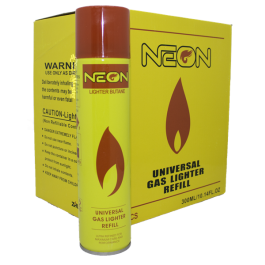 NEON 12ct BUTANE GAS
