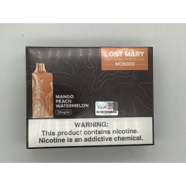 LOST MARY MO5000 5CT MANGO PEACH WATERMELON