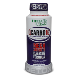 QCARBO 16oz HERBAL DETOX GRAPE