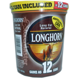 LONGHORN CHEW TOB 14oz LC STRAIGHT TUB