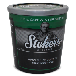 STOKERS CHEW TOB 12oz FC WINTERGREEN TUB