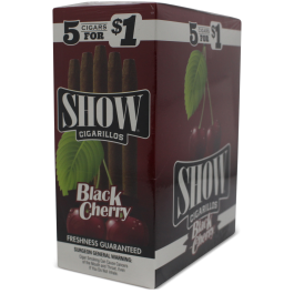 SHOW CIG 5/1.49 BLACK CHERRY