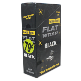 FLAT WRAP BLACK