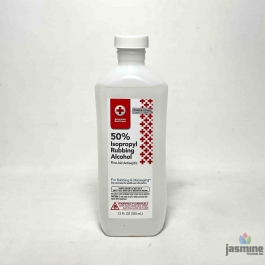 RED CROSS 50% ISOPROPYL RUBBING ALCOHOL12OZ/1CT