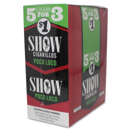 SHOW CIG 5/1.00 SPIRAL MANGO BLUEBERRY POCO LOCO