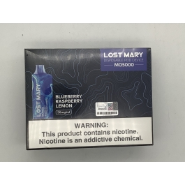 LOST MARY MO5000 5CT BLUEBERRY RASPBERRY LEMON