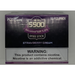 KANGVAPE 5500 STRAW CREAM 10CT