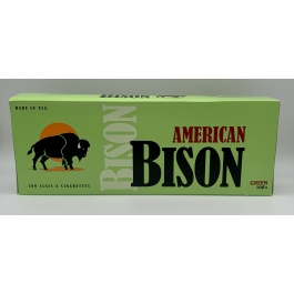 AMERICAN BISON GREEN 100 BOX