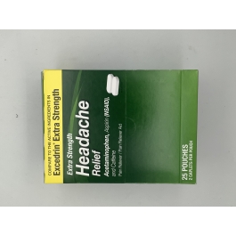 GENERIC EXCEDRIN EXTRA STRENGTH HEADACHE RELIEF 