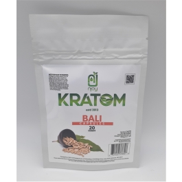NJOY KRATOM BALI 20CT CAPSULES BAG