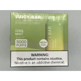 JUICY BAR 5000PUFF 10CT COOL MINT
