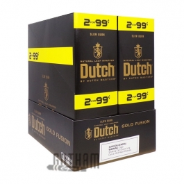 DUTCH MASTER CIG 2/99 GOLD FUSION 