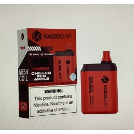 KADO BAR CHILLED RED APPLE 5CT/5000PUFF