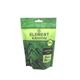 ELEMENT KRATOM 200CT CAPS GREEN MALAY