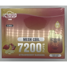 CLOUD AIR STRAWBERRY BANANA 5CT/7200PUFF
